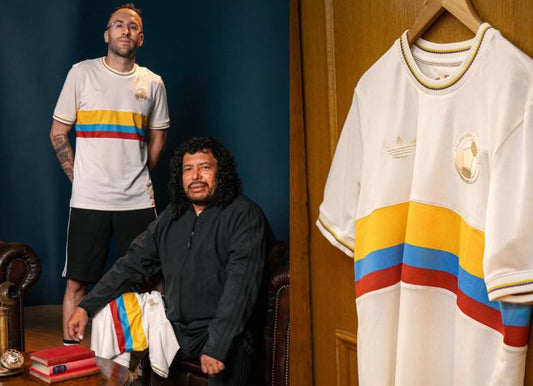 Combo Tricolor Unisex: Camiseta original de Colombia + gorra Adidas original. ¡Luce patria con estilo, para todos!