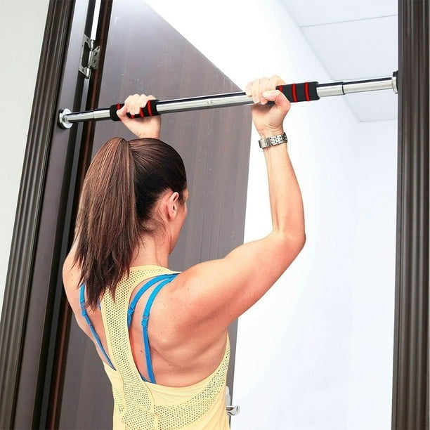 Barra de Dominadas PowerBar Pro X – Entrena en Casa Sin Taladros | Ajustable y Antideslizante